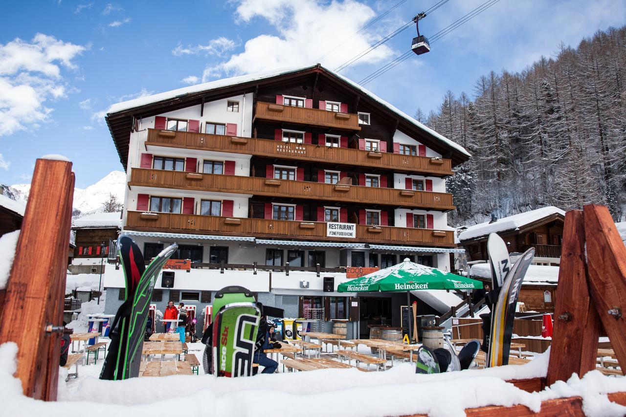 Hotel The Larix Ski-In Ski-Out Зас-Фе Екстер'єр фото